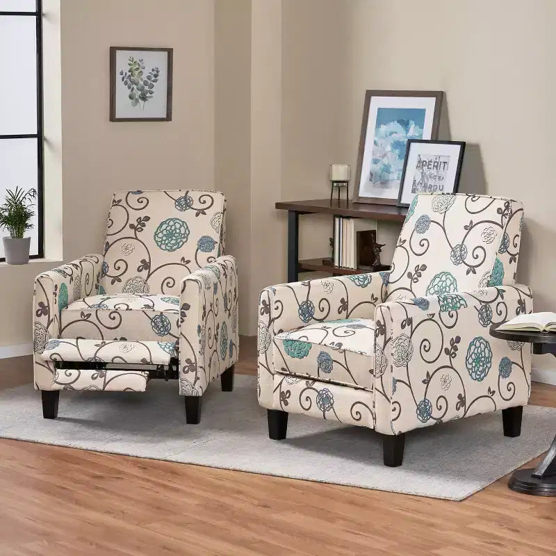 Christopher Knight Home Darvis Fauteuils inclinables contemporains rembourrés (lot de 2)