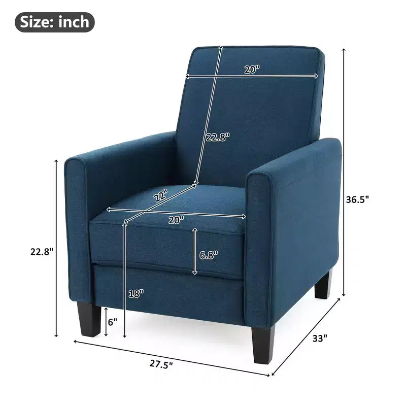 Christopher Knight Home Darvis Fauteuils inclinables contemporains rembourrés (lot de 2)