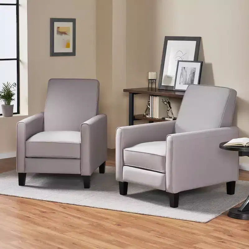 Christopher Knight Home Darvis Fauteuils inclinables contemporains rembourrés (lot de 2)