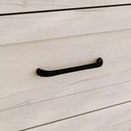 Commode horizontale Famapy Gris Classique : Nombreux espaces de rangement, créant une ambiance élégante à la maison