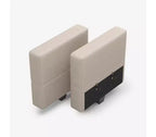 Belffin Paire d'accoudoirs modulaires en velours