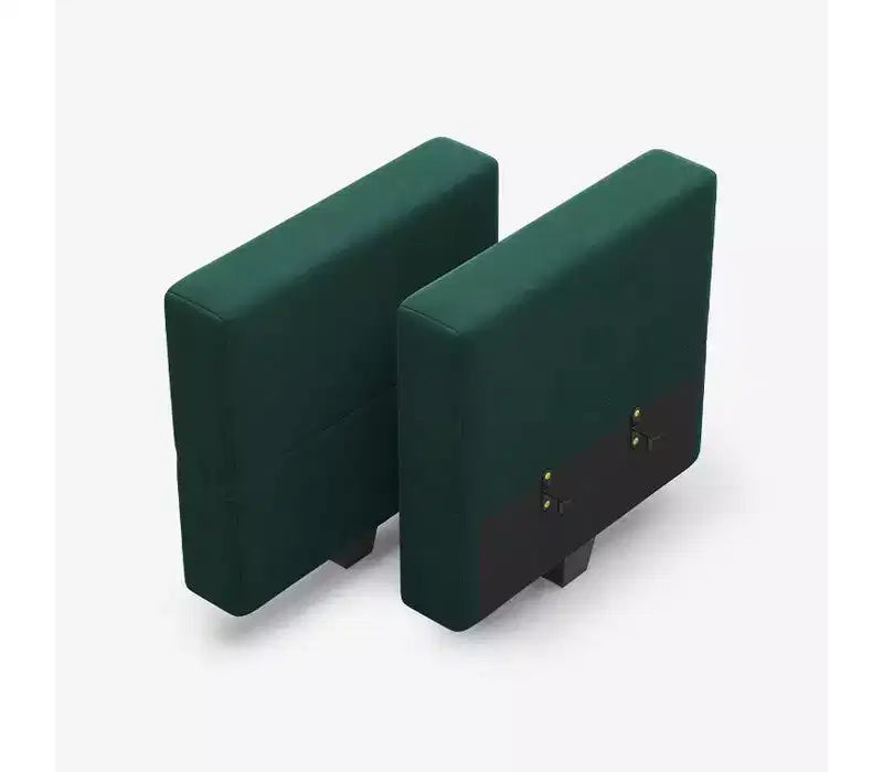 Belffin Paire d'accoudoirs modulaires en velours
