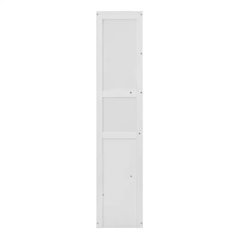 Lit escamotable Whisen Modern Design, se repliant dans une armoire avec étagères, qualité supérieure