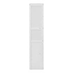 Lit escamotable Whisen Modern Design, se repliant dans une armoire avec étagères, qualité supérieure