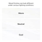 Commode à 6 tiroirs Plank+Beam avec poignées en laiton