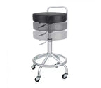 Tabouret de travail pivotant ergonomique à hauteur réglable pneumatique Seville Classics, 18 W x 26.25 H à 30 H