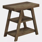 Farmhouse 3-Tier End Table for Living Room