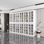 Vitrine en verre trempé tendance Famapy Blanc Libérez le potentiel de votre intérieur
