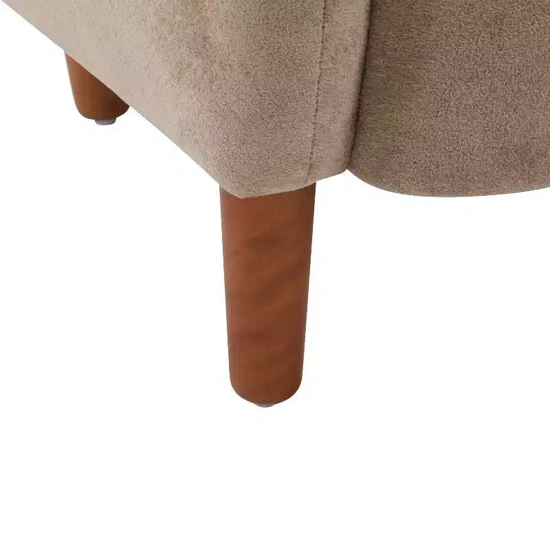 Fauteuils d'appoint en velours Christopher Knight Home Raven, avec dossier à oreilles, pour l'intérieur