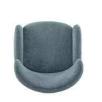 Fauteuils d'appoint en velours Christopher Knight Home Raven, avec dossier à oreilles, pour l'intérieur