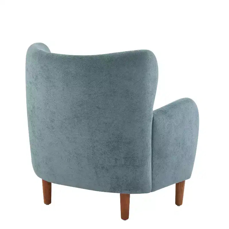 Fauteuils d'appoint en velours Christopher Knight Home Raven, avec dossier à oreilles, pour l'intérieur