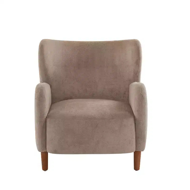 Fauteuils d'appoint en velours Christopher Knight Home Raven, avec dossier à oreilles, pour l'intérieur