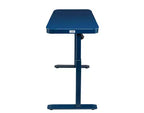 Bureau assis-debout réglable en hauteur Seville Classics airLIFT de 48 pouces avec plateau en verre trempé, ports USB et tiroir