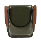 Christopher Knight Home Freja Chaise d'appoint moderne en similicuir et bois (lot de 2)