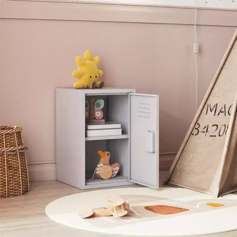 Petit casier de rangement en métal empilable Little Seeds Casey pour enfants