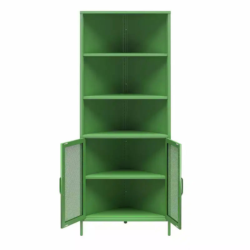 Novogratz Channing Meuble de Rangement d'Angle avec 2 Portes