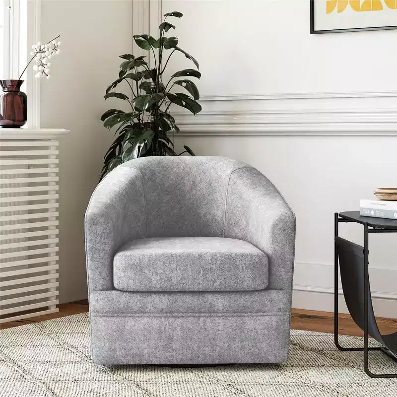 DHP Fauteuil d'appoint pivotant Remily