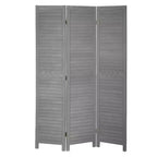 BestMassage Paravent pliable en bois à 3/4/6 panneaux, 1,75 m de hauteur, couleur blanc