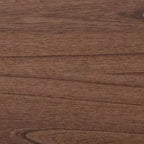 Ensemble de chambre à coucher 3 pièces Baxton Studio Alyssa Japandi en bois de noyer brun