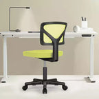 Ergonomic Backless Task Seat - Ventilated Mesh and 360 Glide Mobility