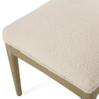Chaises de salle à manger GDFStudio Covey en tissu d'inspiration scandinave (lot de 2)