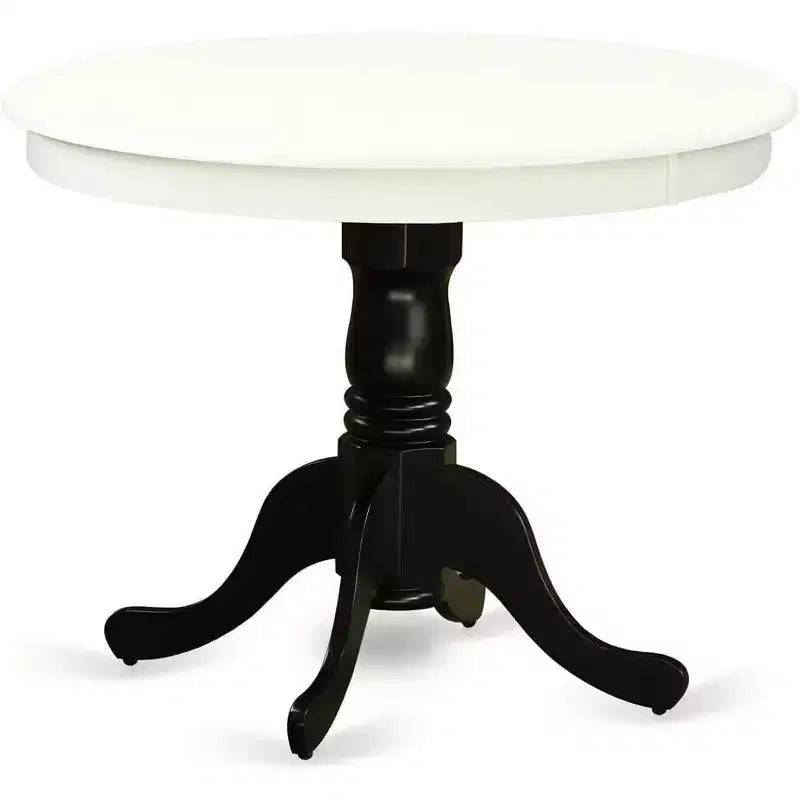 Table à manger ronde HomeStock sur pied de 36 pouces
