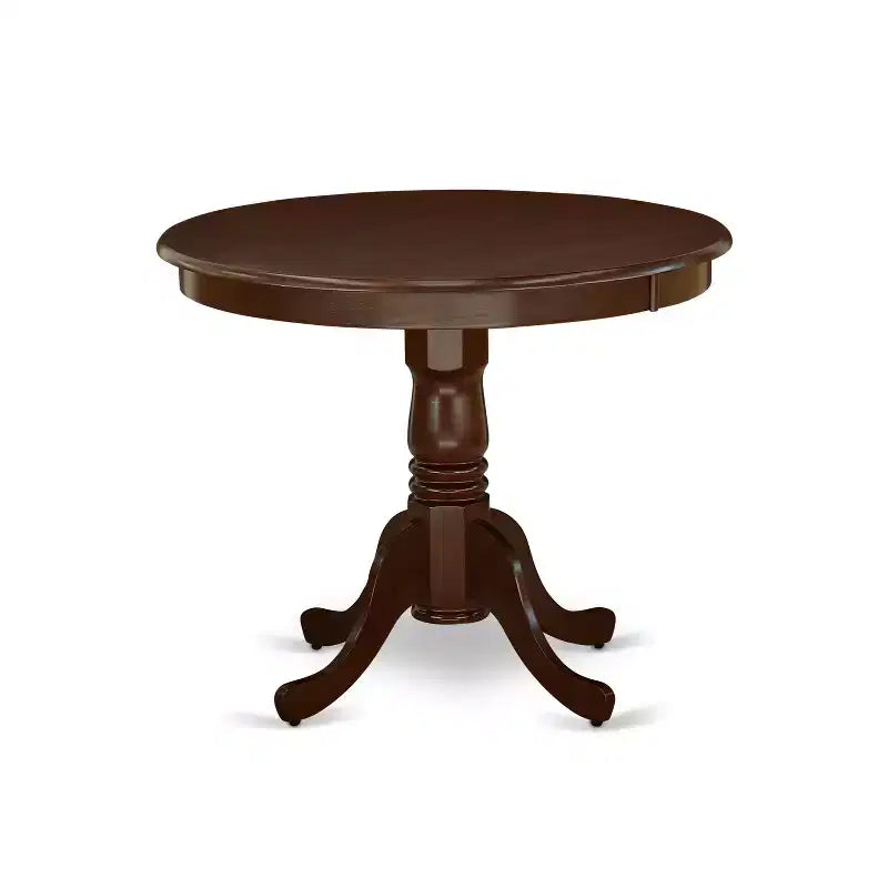 Table à manger ronde HomeStock sur pied de 36 pouces