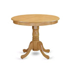 Table à manger ronde HomeStock sur pied de 36 pouces