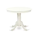 Table à manger ronde HomeStock sur pied de 36 pouces