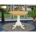 Table à manger ronde HomeStock sur pied de 36 pouces