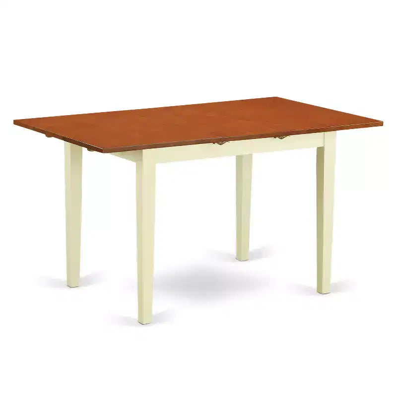 Table rectangulaire HomeStock avec 12 rallonges papillon