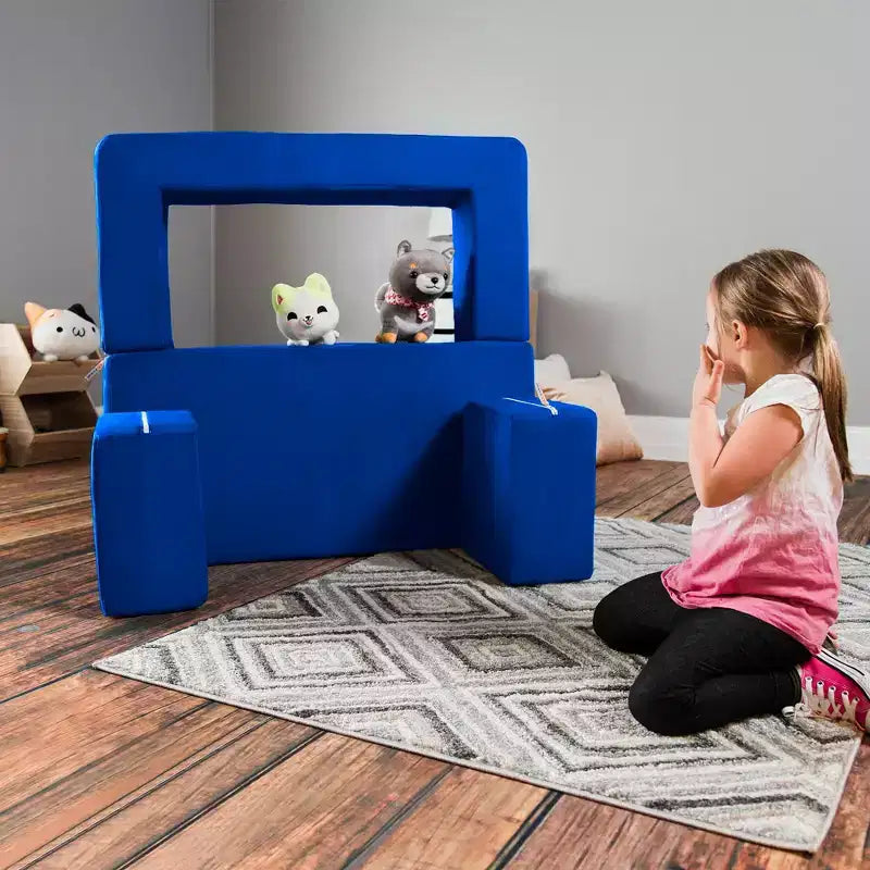 Causeuse et poufs modulaires pour enfants Jaxx Zipline / Chaise longue dépliante