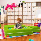 Causeuse et poufs modulaires pour enfants Jaxx Zipline / Chaise longue dépliante