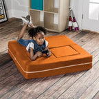 Causeuse et poufs modulaires pour enfants Jaxx Zipline / Chaise longue dépliante