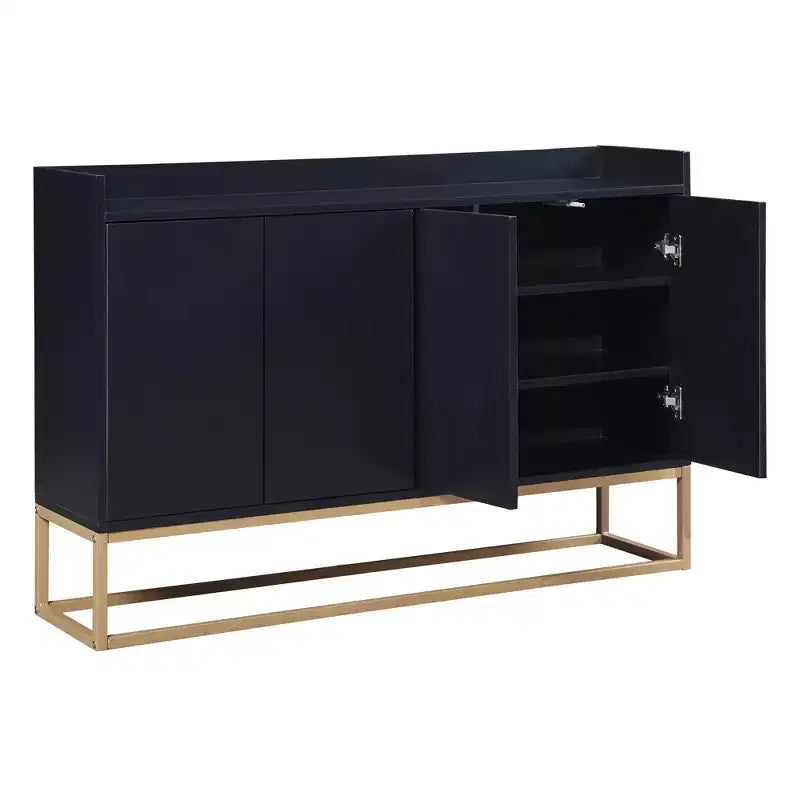 Buffet AndMakers Wood 47.2 po. avec 4 portes