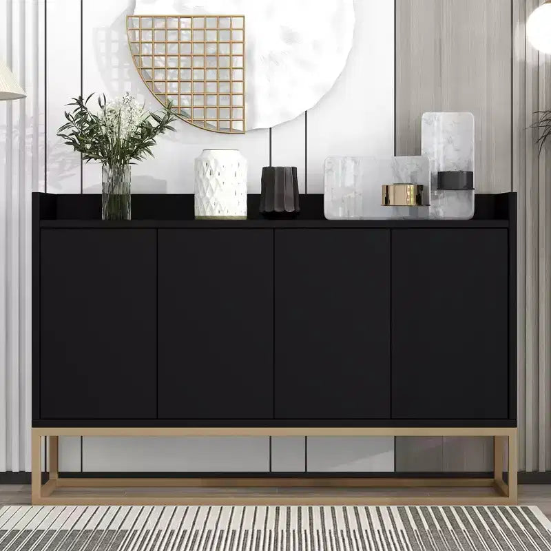 Buffet AndMakers Wood 47.2 po. avec 4 portes