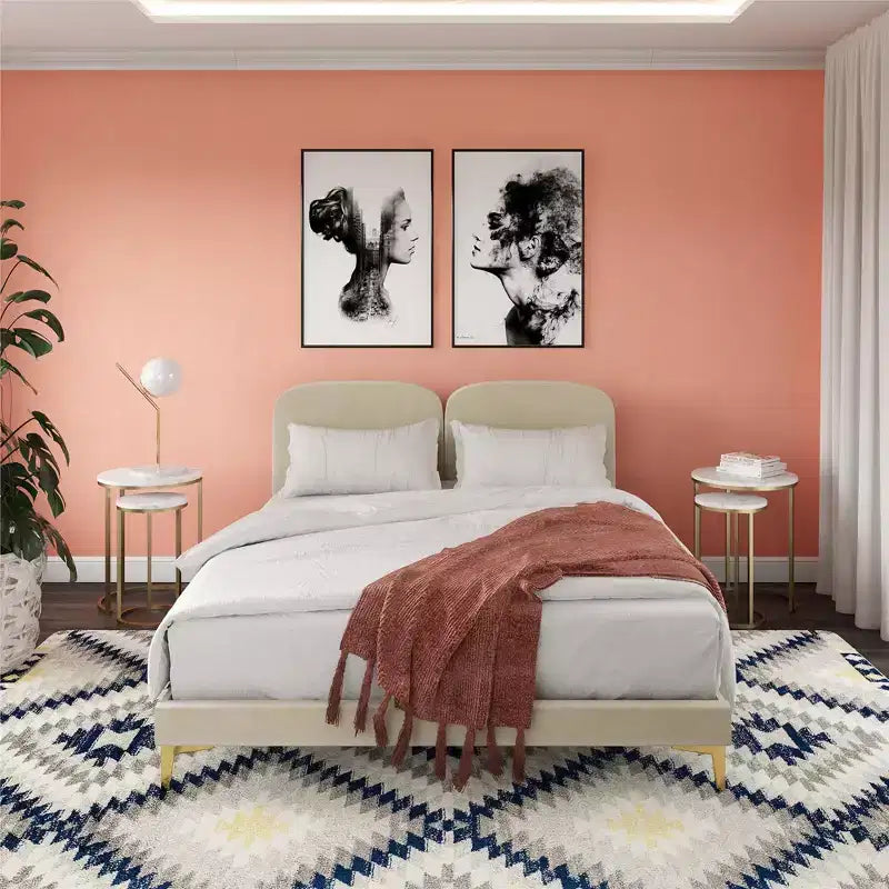 Lit rembourré Coco CosmoLiving by Cosmopolitan