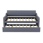 Lit de repos Whisen Upholstery avec lit gigogne relevable et port de charge USB