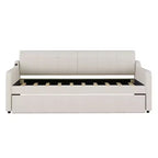 Lit de repos Whisen Upholstery avec lit gigogne relevable et port de charge USB