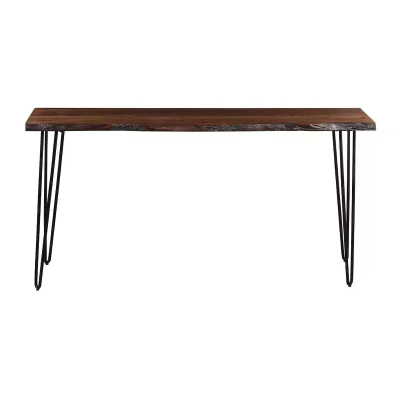Jofran,Nature'S Edge Solid Acacia Counter Height Sofa Dining Table