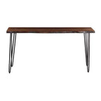Jofran,Nature'S Edge Solid Acacia Counter Height Sofa Dining Table