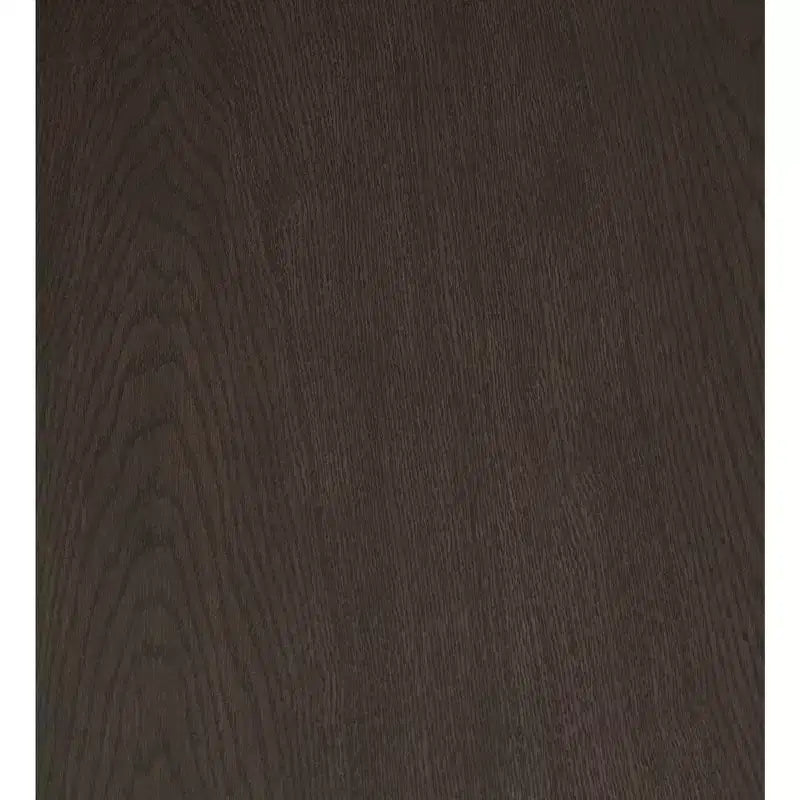 Table basse rectangulaire moderne Breckington Signature Design by Ashley avec bord en bois massif, brun foncé
