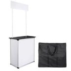 Yescom Portable Promotion Counter Table Pop Up Booth Trade Show Display Banner Stand