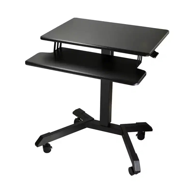 Bureau debout mobile et réglable Victor High Rise avec support clavier