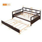 Lit plateforme Whisen Unique Design en forme de voiture de course, taille double, avec roues