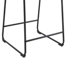 Tabourets de comptoir Christopher Knight Home Juliana modernes en similicuir et cadre en acier de 24 pouces (lot de 2)