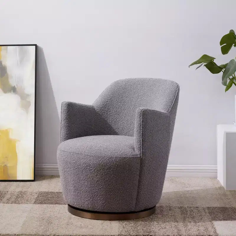 Fauteuil pivotant Christian - SFV4797 - Safavieh Couture