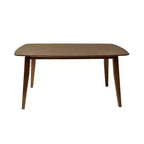 Ensemble de salle à manger 5 pièces en bois d'hévéa rembourré de style moderne du milieu du siècle Christopher Knight Home Shania