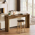 Lantine 55.12 Console de ferme, table de canapé étroite en bois pour entrée, couloir, salon, foyer