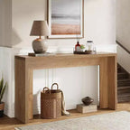 Lantine 55.12 Console de ferme, table de canapé étroite en bois pour entrée, couloir, salon, foyer